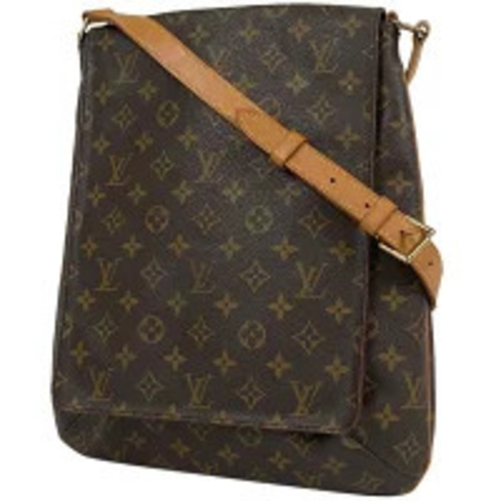 Louis Vuitton Musette Crossbody Shoulder Bag Monogram Brown